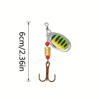 10pcs Set Fishing Lure Spinnerbait