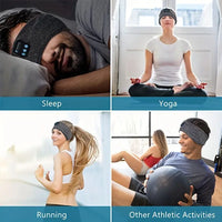 Wireless BT 5.0 Earphones Sleeping Eye Mask Music Player/Sports Headband