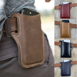 Mobile Phone Belt Clip Leather Case