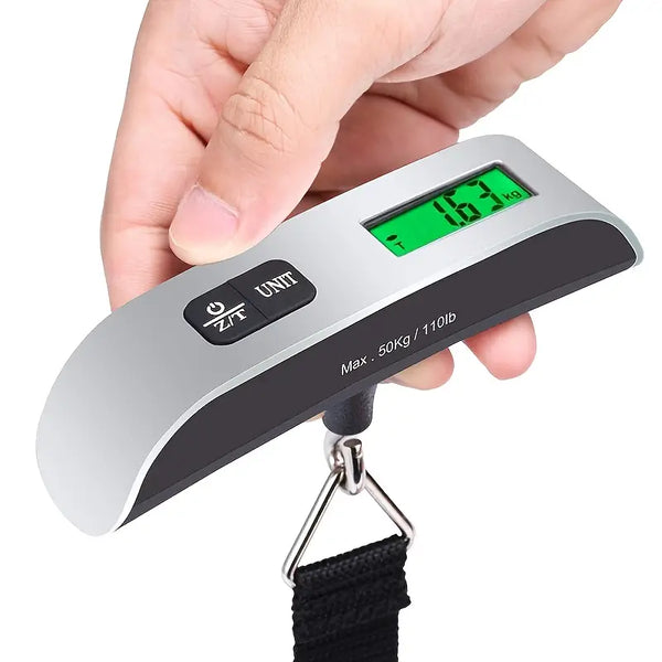 50kg Digital Handheld Luggage Hanging Baggage Scale