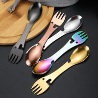 Stainless Steel Spork - Silver