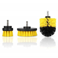 3pcs Power Drill Brush Attachment Set