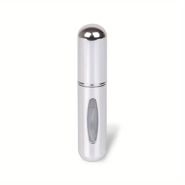 Portable Mini Refillable Perfume Atomiser - 5ml -Silver