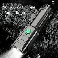 Super Bright Zoomable Rechargeable torch