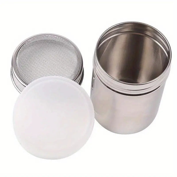 Barista - chocolate / cinnamon Shaker - Stainless Steel - Large