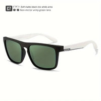 KDEAM Polarised Sunglasses  - Non Mirror Army Green Lens