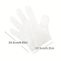 100pcs Disposable Gloves Food Grade