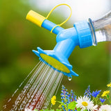 Garden  Bottle Cap Sprinkler & Watering Nozzle - Green/Yellow