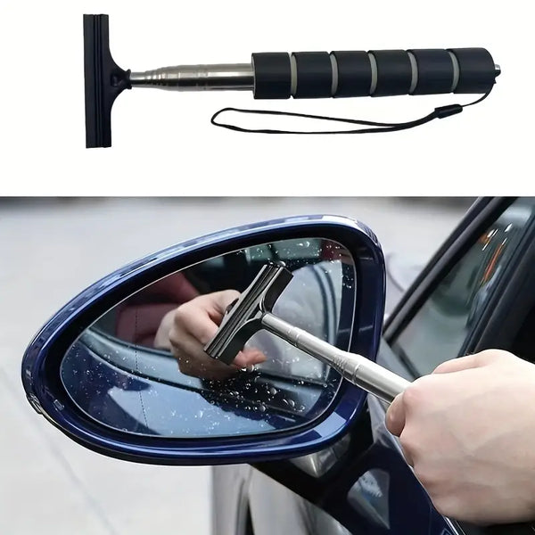 Retractable Car Mirror Wiper