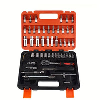 53-Piece Multi-Functional Auto & Home Repair Tool Set