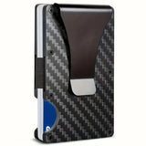 Ultra Slim RFID Blocking Wallet With Money Clip