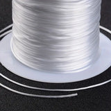 Elastic Beading Thread - Available in white or Black (10m)/Roll