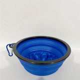 Collapsible Dog Bowl - Blue - 1000ml