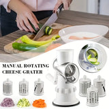 Rotary Grater & Slicer -  Black