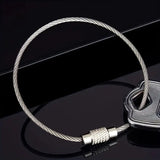 Stainless Steel Wire Ring for Hanging Keys,Tags & Labels