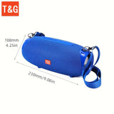 T&G Portable Wireless Stereo Outdoor Speaker - Turquoise Blue