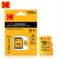 128GB Kodak Micro SDXC Memory Card With Adapter