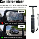 Retractable Car Mirror Wiper