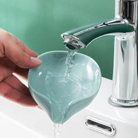 Leaf-Shaped  Self Draining Soap Dish