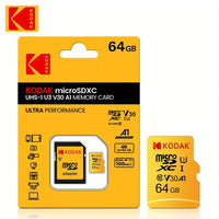 64GB Kodak Micro SDXC Memory Card With Adapter