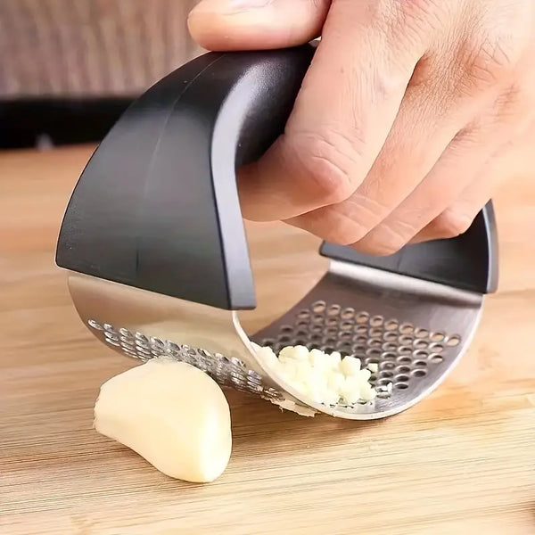 Stainless Steel Garlic Press, Rocker