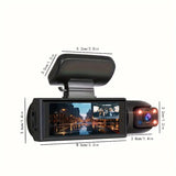 Dual Camera Dash Cam - Front and Inside