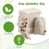 Sisal Soap Bag With Drawstring