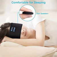 Wireless BT 5.0 Earphones Sleeping Eye Mask Music Player/Sports Headband