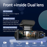 Dual Camera Dash Cam - Front and Inside