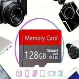 High-Speed MicroSD Class 10 UHS-I TF 128GB Memory Card