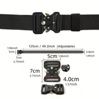 Tactical Belt Multi-functional Buckle High Quality Marine Corps Belt