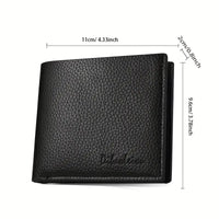 Leather RFID Blocking Bifold Wallet