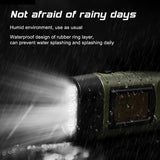 Emergency Hand Crank & Solar LED Flashlight