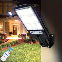 Solar Motion Sensor Light With Remote Control