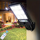 Solar Motion Sensor Light With Remote Control