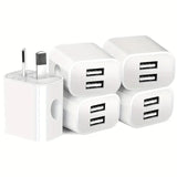 5Pcs 2 USB 5V2.1A Chargers