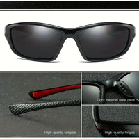 3 Pairs of Classic Polarised Wrap Sunglasses