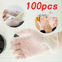 100pcs Disposable Gloves Food Grade