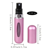 Portable Mini Refillable Perfume Atomiser - 5ml - Red