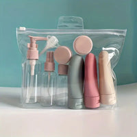 Travel Cosmetic Refillable Bottles - 11-Piece