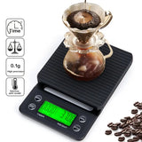 Coffee Timer Scale - Digital Coffee Kitchen Scales