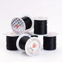 Elastic Beading Thread - Available in white or Black (10m)/Roll