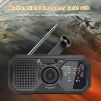 Emergency Crank Weather Radio Power Bank