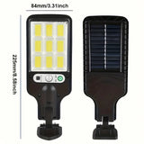 Solar Motion Sensor Light With Remote Control