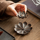 Incense Stick  Holder / Ash Catcher Lotus Flower Shape