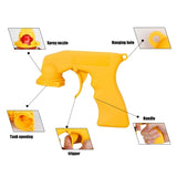 Spray Adaptor Aerosol Spray Gun Handle with Full Grip Trigger